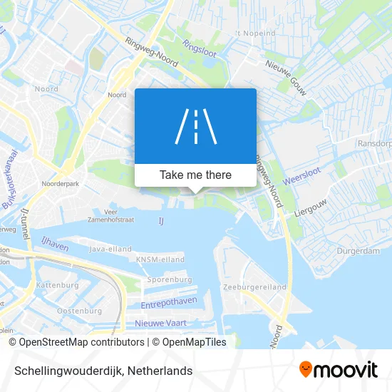 Schellingwouderdijk map