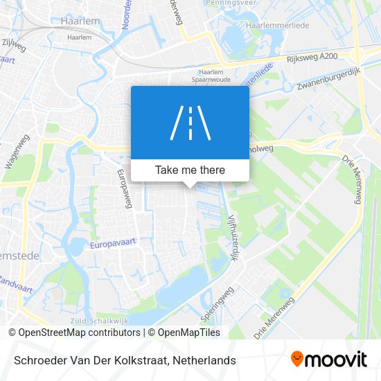 Schroeder Van Der Kolkstraat map