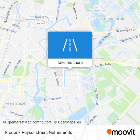 Frederik Ruyschstraat map