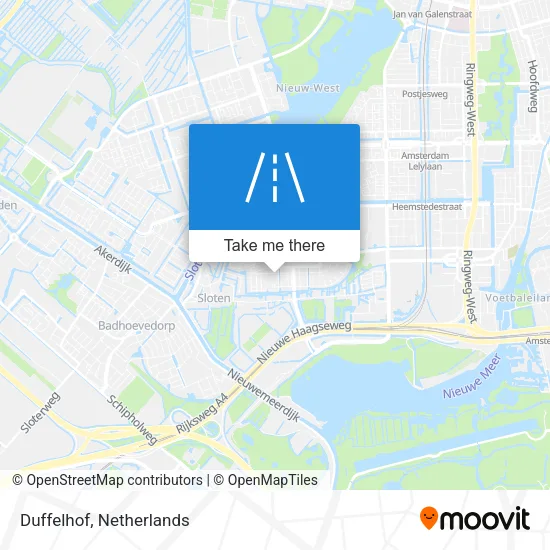 Duffelhof map