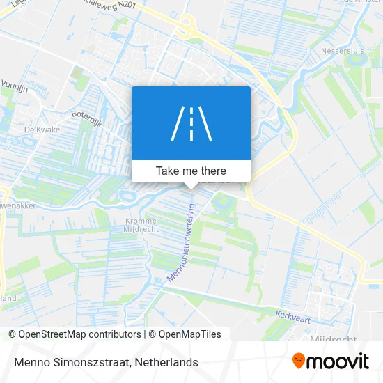 Menno Simonszstraat map