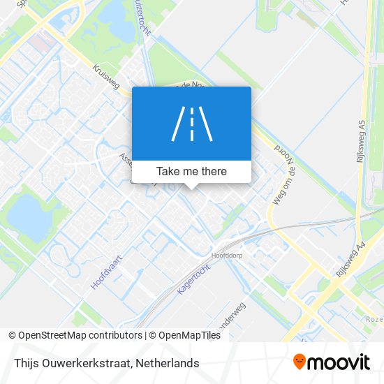 Thijs Ouwerkerkstraat map