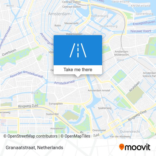 Granaatstraat map