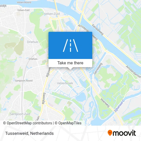 Tussenweid map