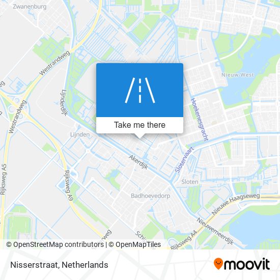 Nisserstraat map