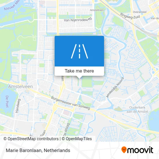 Marie Baronlaan map