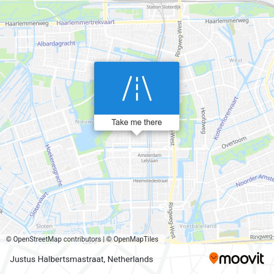 Justus Halbertsmastraat map