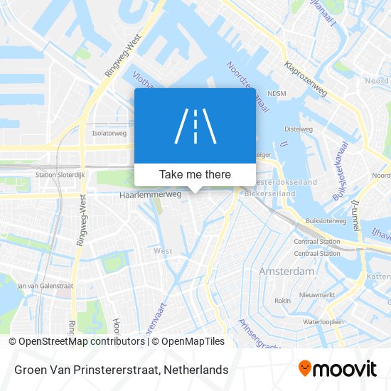 Groen Van Prinstererstraat Karte