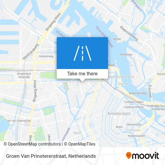 Groen Van Prinstererstraat map