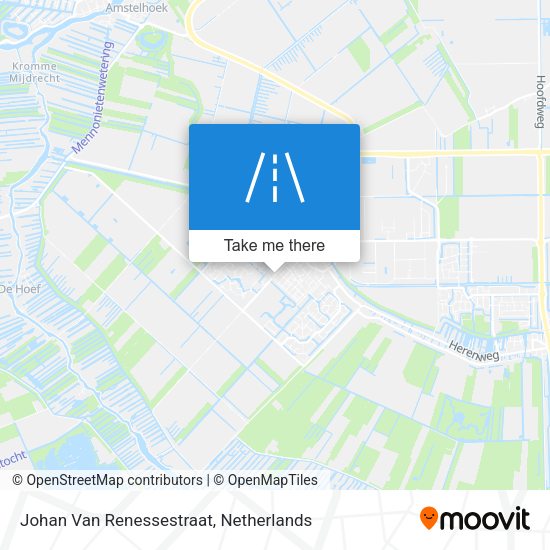 Johan Van Renessestraat map