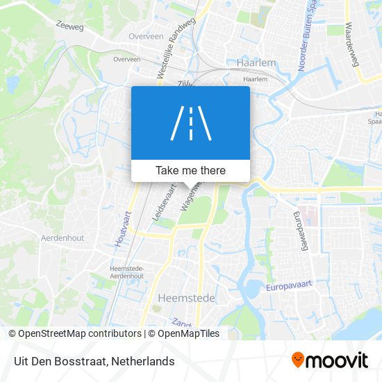 Uit Den Bosstraat map