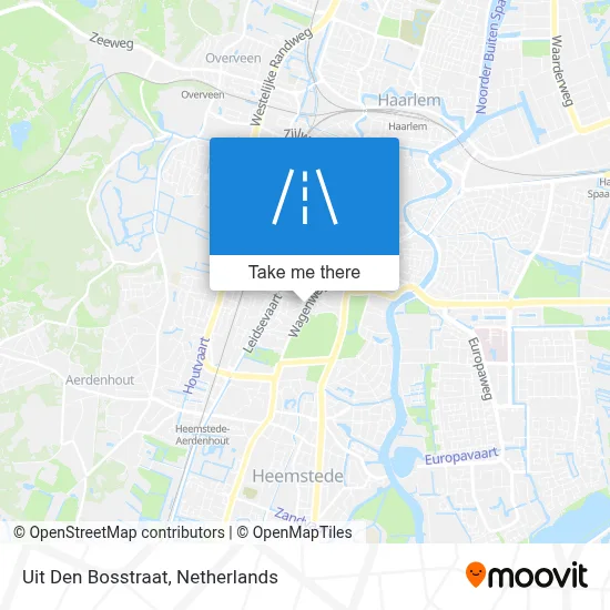 Uit Den Bosstraat map