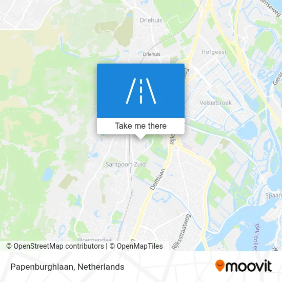 Papenburghlaan map