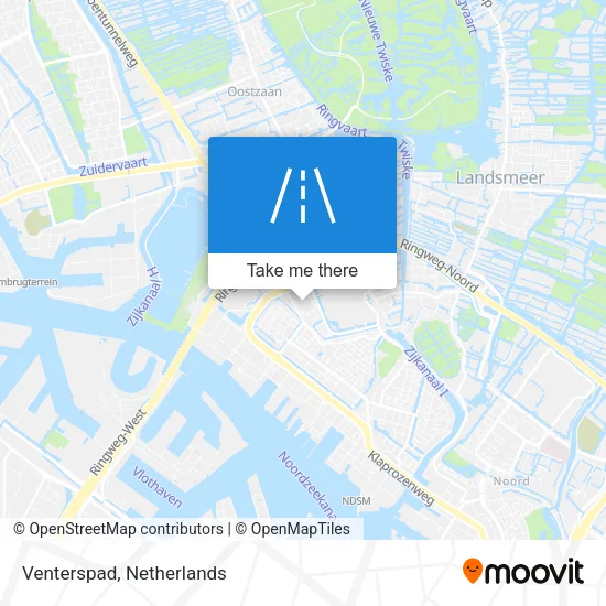 Venterspad map