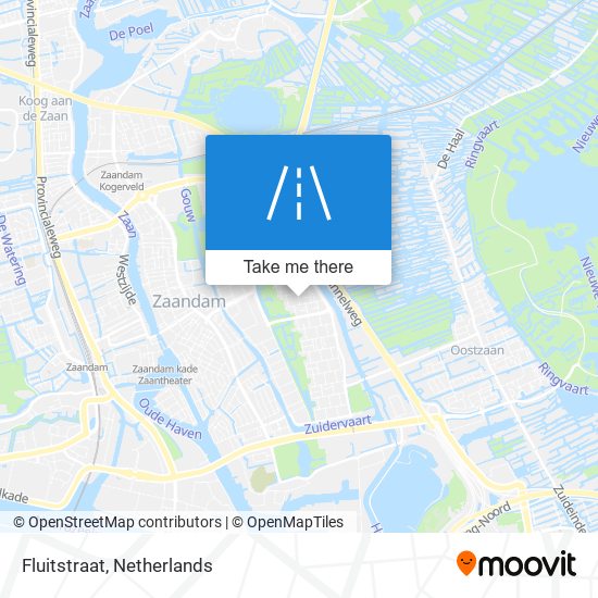 Fluitstraat map