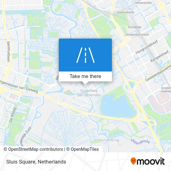 Sluisplein map