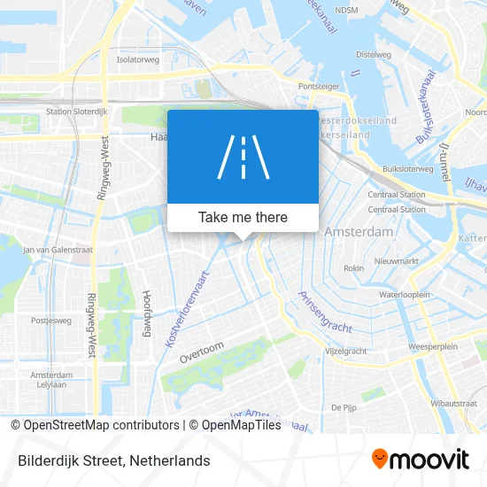 Bilderdijkstraat map