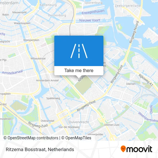 Ritzema Bosstraat Karte