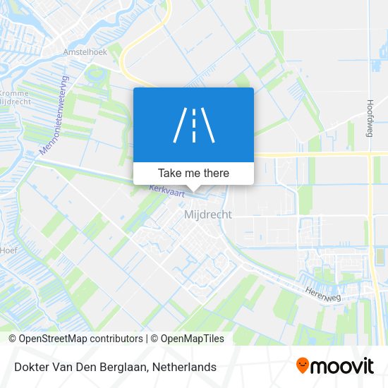Dokter Van Den Berglaan map