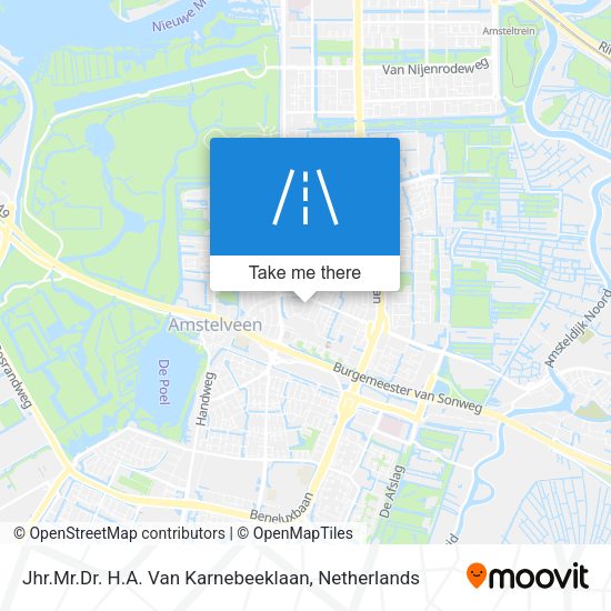 Jhr.Mr.Dr. H.A. Van Karnebeeklaan map