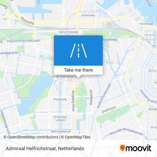 Admiraal Helfrichstraat map