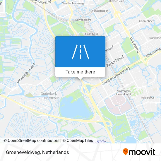 Groeneveldweg map