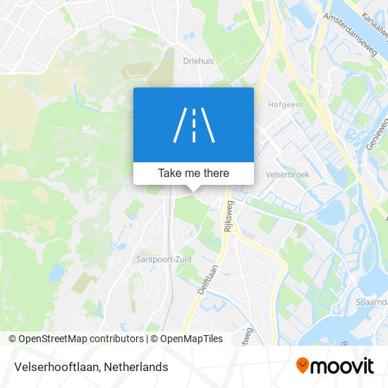 Velserhooftlaan map