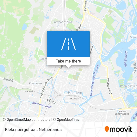 Blekenbergstraat map