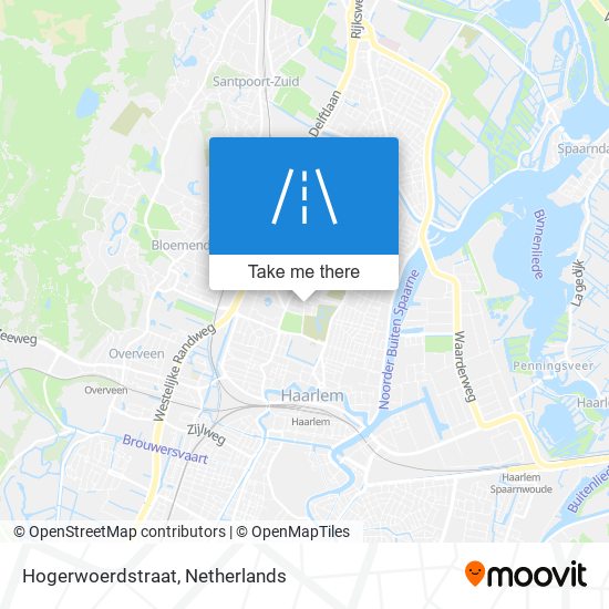 Hogerwoerdstraat map