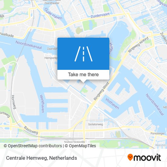 Centrale Hemweg map