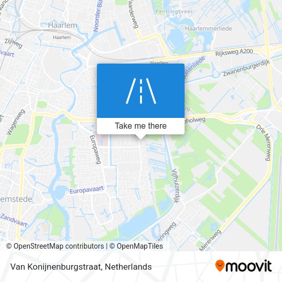 Van Konijnenburgstraat map