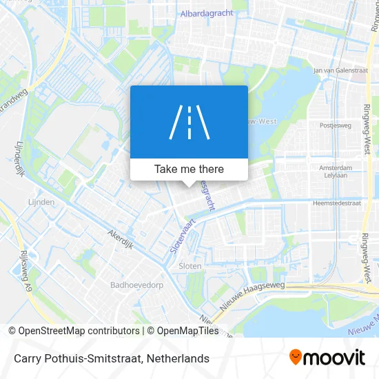 Carry Pothuis-Smitstraat map