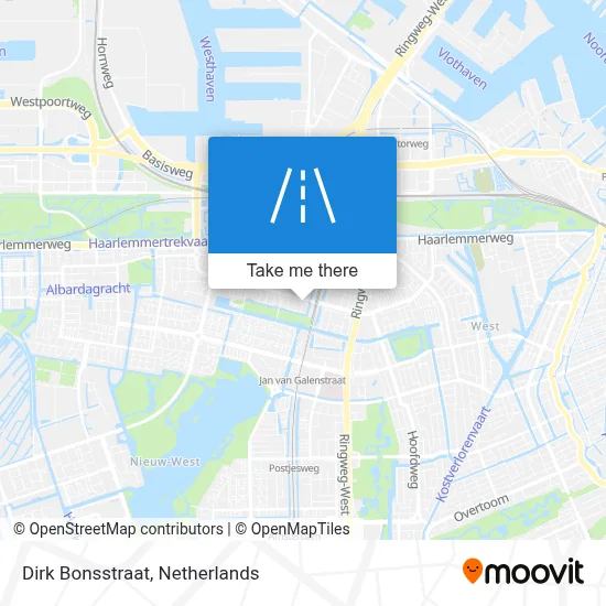 Dirk Bonsstraat map