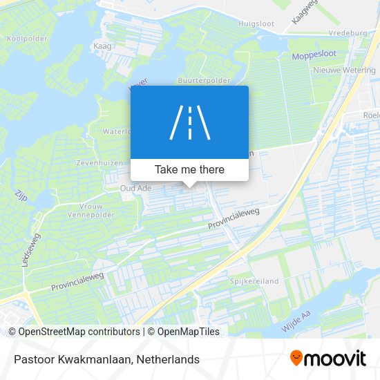 Pastoor Kwakmanlaan map