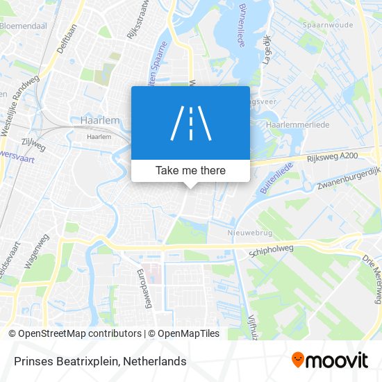 Prinses Beatrixplein map