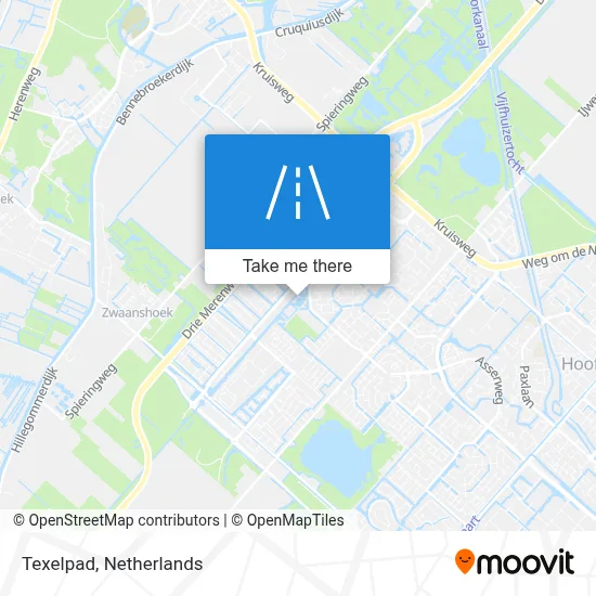 Texelpad map