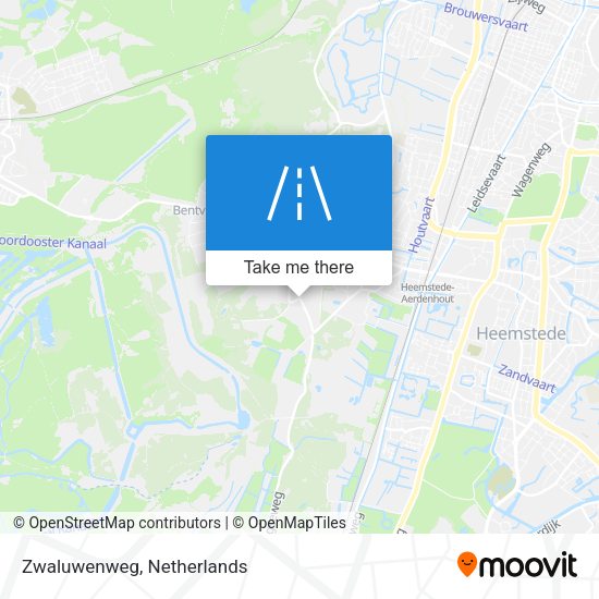 Zwaluwenweg map