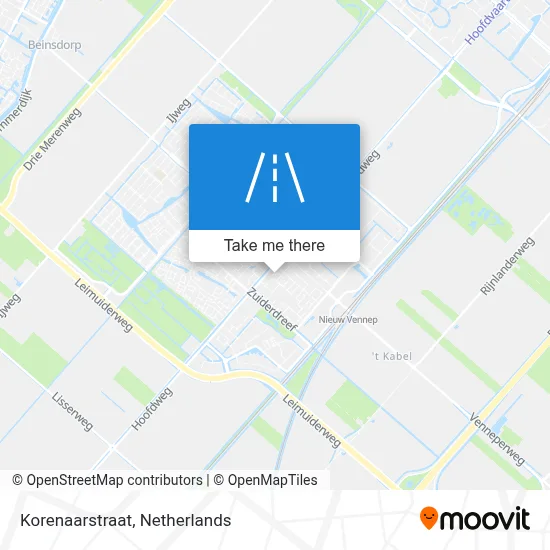 Korenaarstraat map