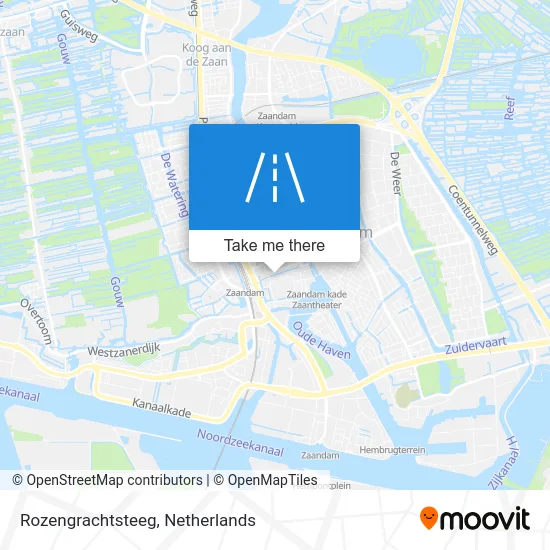 Rozengrachtsteeg map