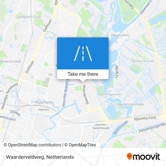 Waarderveldweg map