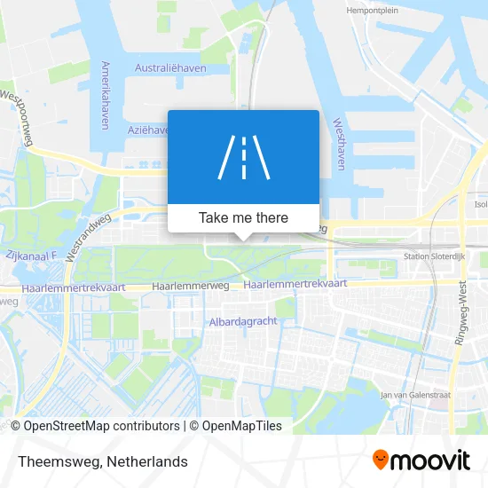 Theemsweg map