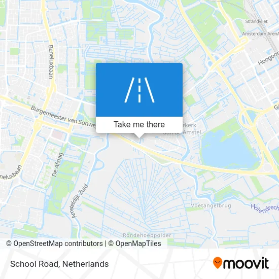 Schoolweg map