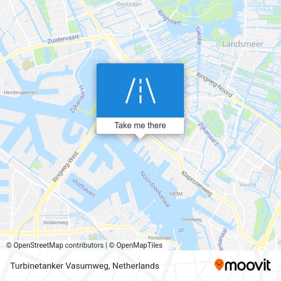 Turbinetanker Vasumweg map