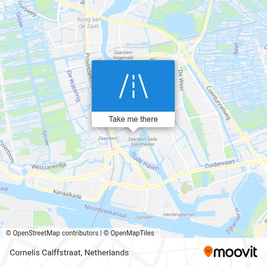 Cornelis Calffstraat map