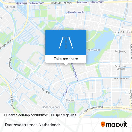 Evertsweertstraat map