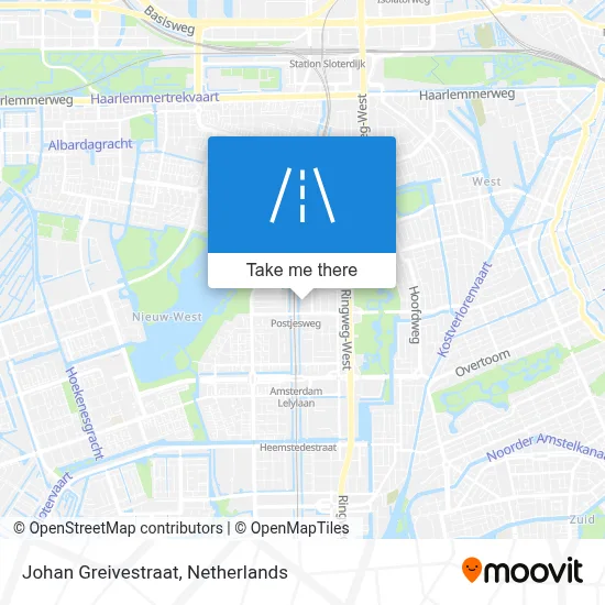 Johan Greivestraat map