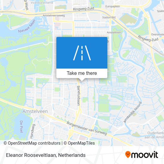Eleanor Rooseveltlaan map