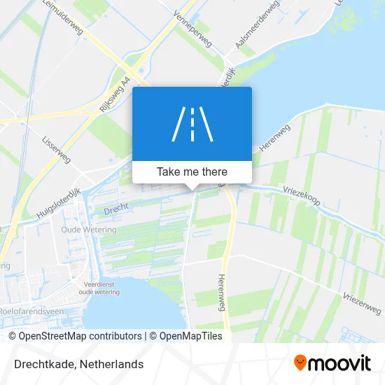 Drechtkade map