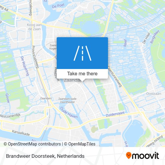 Brandweer Doorsteek map