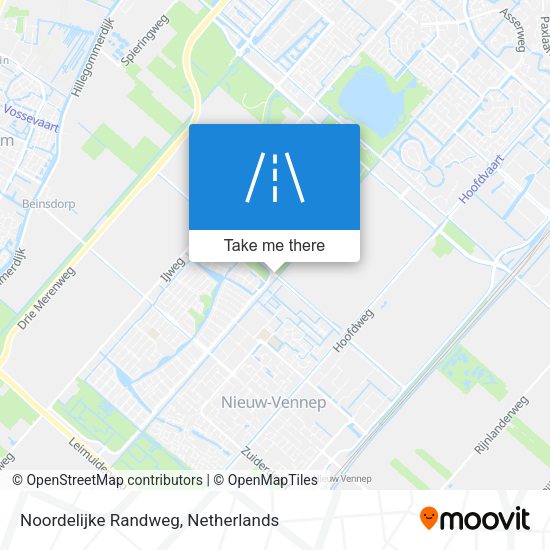 Noordelijke Randweg map